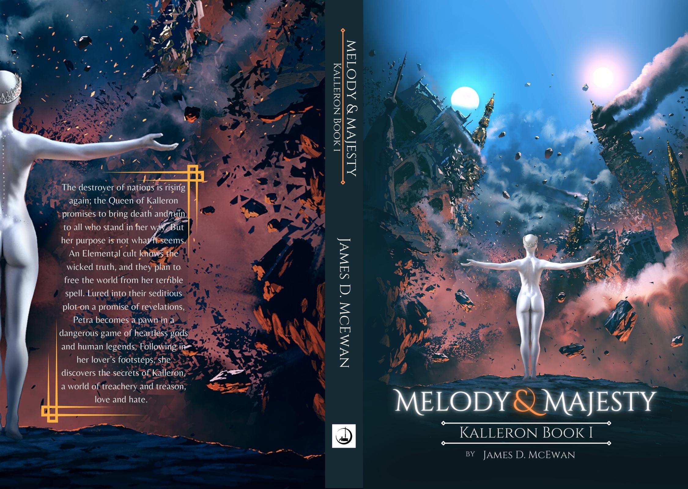 Melody & Majesty paperback book cover