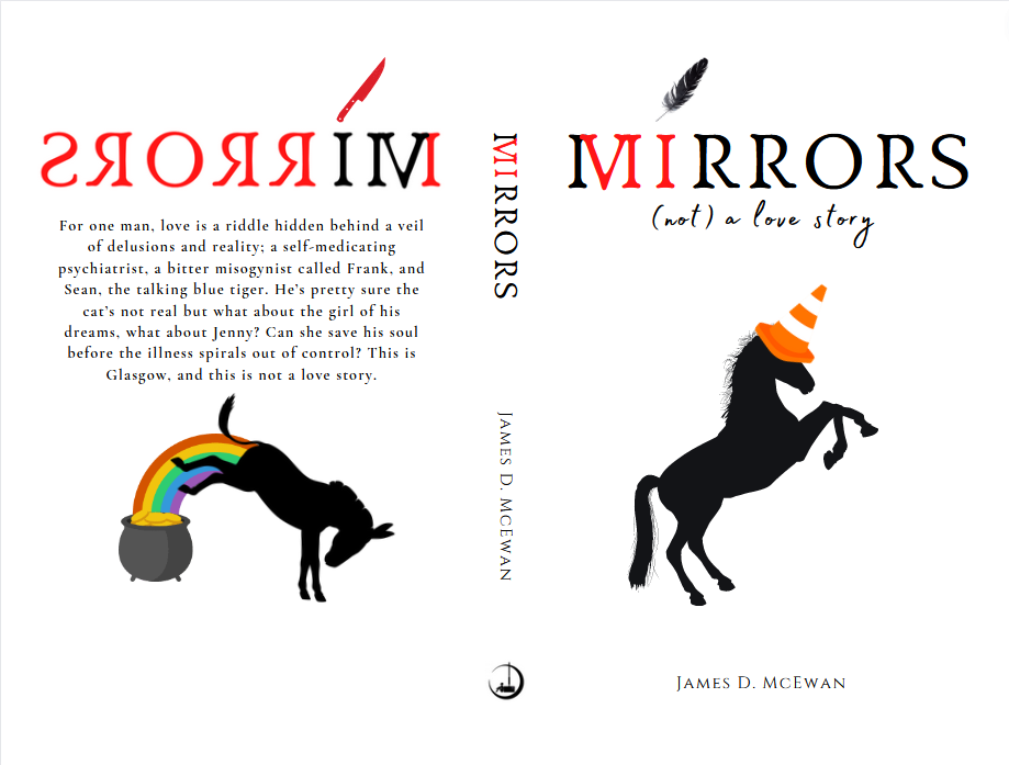 Book cover for 7 Mirrors by James D. McEwan